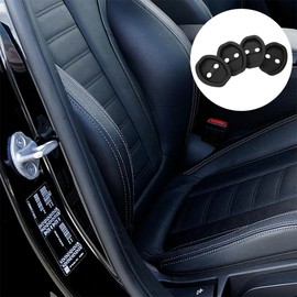 BESTYASH Funda Protectora De Silicona para Pestillos De Puerta De Coche 8 Piezas Almohadillas Anticolisión Universal para Protección contra Golpes Y Arañazos Fácil Instalación