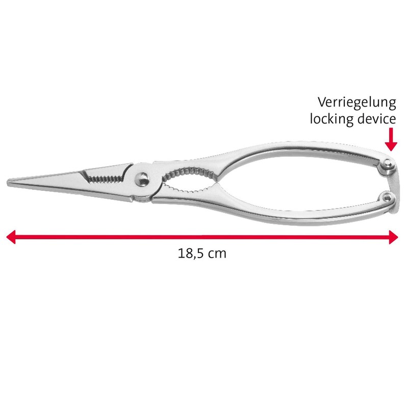 Westmark Cammarus 66132280 Lobster Pliers Polished Stainless Steel Length 18.8