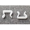 Just Accessories® Plastic U Clips For Divan Bed Bases and