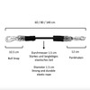 JA Horse Transport Elastic Tie Rope Elastic Rubber Tie Chain