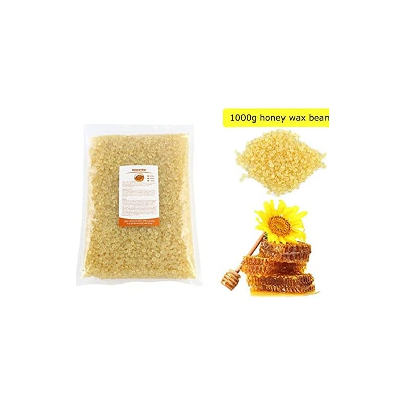 Cera española Wax para depilar paquete de 1 kilo Miel