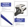 ULTECHNOVO Pointed Tail Wrench Heavy Duty Wide Open Adjustable Spud