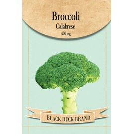 Set of 12 Broccoli Vegetable Seed Packs - Create a Deluxe Garden - All Seeds are Heirloom - 100% Non-GMO (Broccoli)