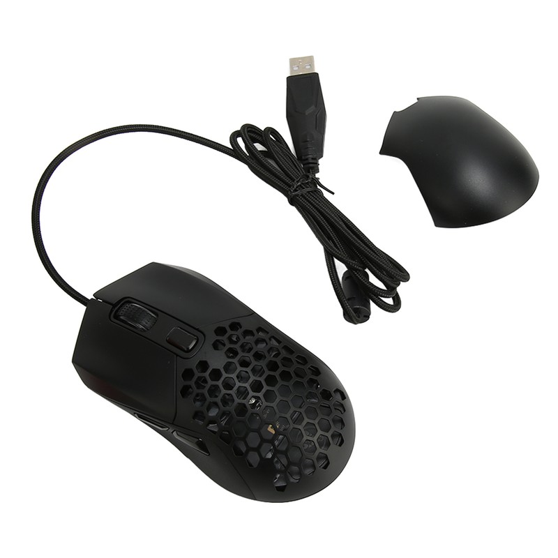 Honeycomb Gaming Mouse RGB Backlight 6 Programmable Buttons 7200 DPI