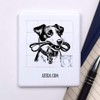 Azeeda 'Jack Russell Holding Dog Leash' Sliding Puzzle (PZ00036370)