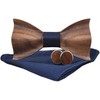 Good partner Wooden bow tie men's wooden bow tie men's