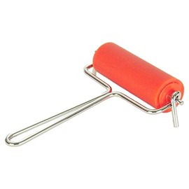 CREATIV DISCOUNT Linol Paint Roller with Wire Bracket, Width 90 mm