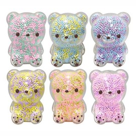 Squishy Puni Bear Large Assorted Colors 12 Pack