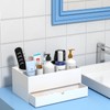 NIUBEE Hair Tool Organizer, White Acrylic Hair Dryer and Styling