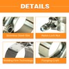 MINERGUY 2 Inch T Bolt Hose Clamps 304 Stainless Steel,