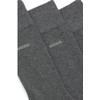 BOSS Men's 3P RS Uni CC Regular Socks, Medium Grey31,