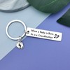 Vadaka Grandma to Be Gift Keyring New Grandma Jewelry Gift
