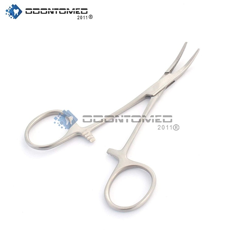 OdontoMed2011 New HEMOSTAT Mosquito Forceps Curved 3.5" Dental LAB, Dental