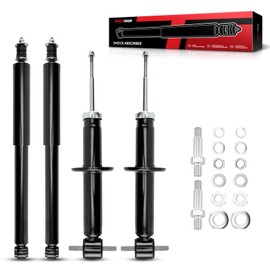 Torchbeam Front and Rear Shocks Absorber Struts Amortiguadores Delanteros y Traseros Replacement for Pontiac Firebird 1993-2002 72362 * 2/5867 * 2