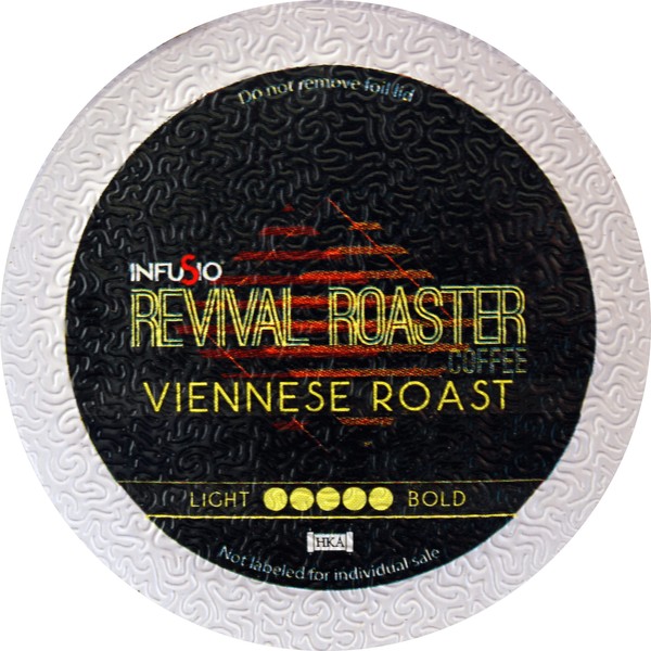 InfuSio Coffee Pods 96 count Viennese Roast Dark Roast Single