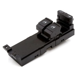 TOP-VIGOR Master Driver Side Power Window Switch Compatible with VW Golf MK4 2 Door 1999 2000 2001 2002 2003 2004 2005 2006, Driver Side Window Switch Replacement 1J3959857 1J3959857 9 Pins