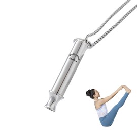 Rauchentwöhnung Hilfsmittel,Halskette Rauchfrei,Rauchen Aufhören,Anti Raucher Atemkette,Rauchentwöhnung,Stressabbauend Gegen Angst Panikattacken,Atemretter Nichtraucher Aufhören Necklace Geschenke ﻿