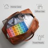 JEERSNP Pill Box 7 Days 4 Compartments Per Day Pill