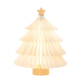 prefer fuku -tomolulu- Foldable Christmas Tree 1.White Unwrapped