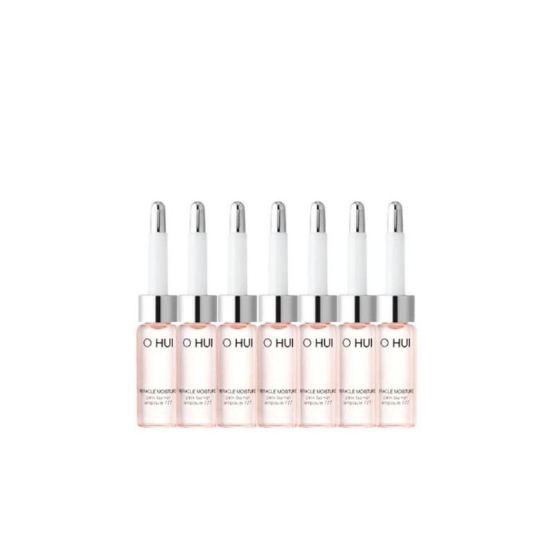 Ohui Miracle Moisture Pink Barrier Ampoule 777 (7mlX7) / 오휘