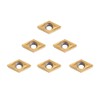 CNC Carbide Tips Inserts Set, 10pcs Pratical Carbide Tips Inserts