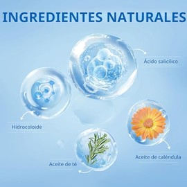 Daolyo - Parches para espinillas para la cara, 4 tamaños 300 unidades de parches para el acné, parches hidrocoloides para cubrir espinillas y granos, 