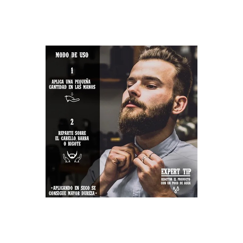 Cera Para Barba, Cabello Y Bigote Mamba Shave Gel Barba