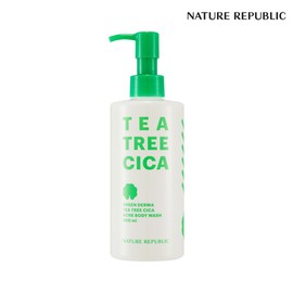 Nature Republic Green Derma Tea Tree Cica Acne Body Wash / 그린더마 티트리 시카 아크네 바디워시