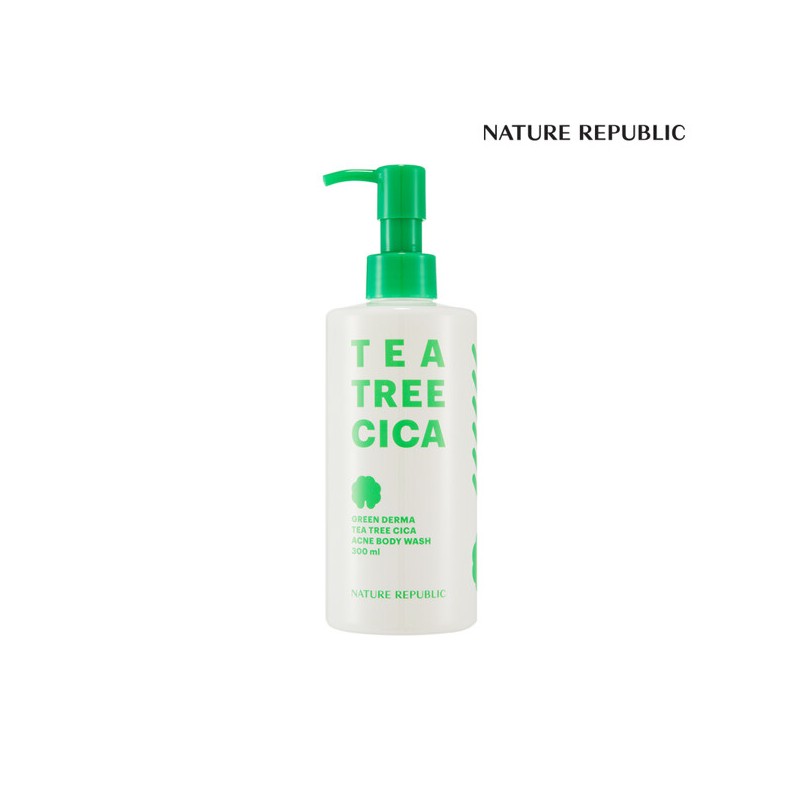 Nature Republic Green Derma Tea Tree Cica Acne Body Wash