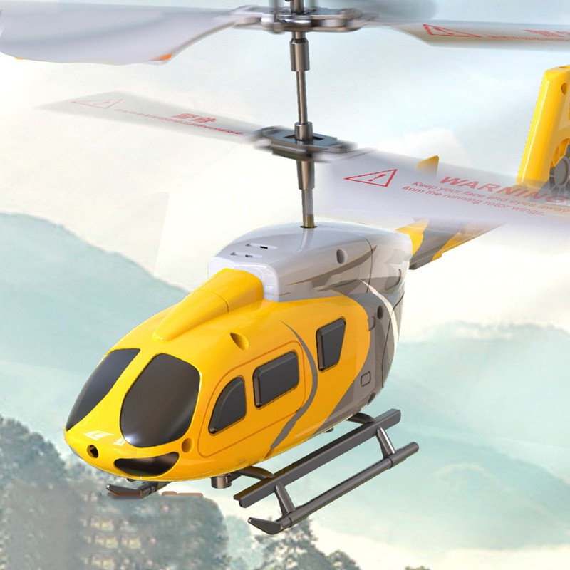 RC Helicopter with Lights 2.5 Channel Drop Resistance Anticollision Rechargeable