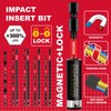 GEINXURN Impact Tough Magnetic Mixed 23Pack Insert Driver Bits, S2