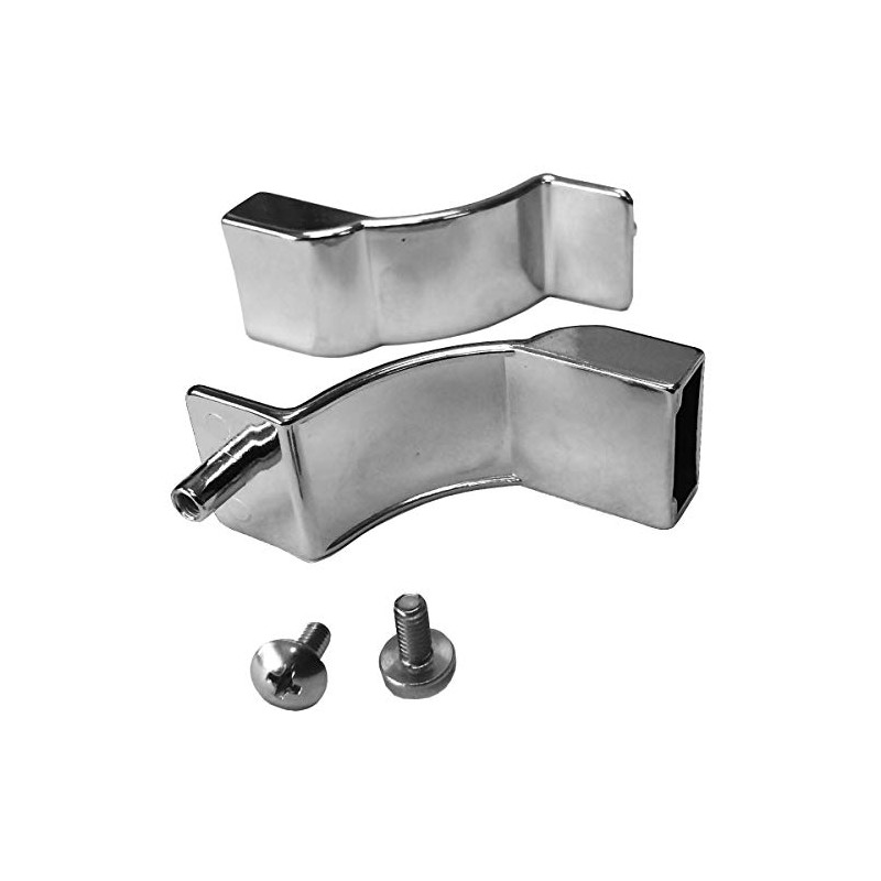 Polished Chrome Sliding Shower Door and Tub Enclosure Towel Bar