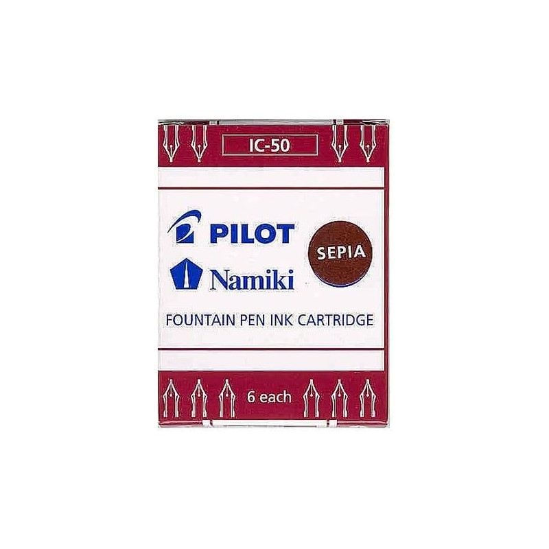 Pilot Namiki IC50 - Cartucho de tinta para pluma estilográfica,