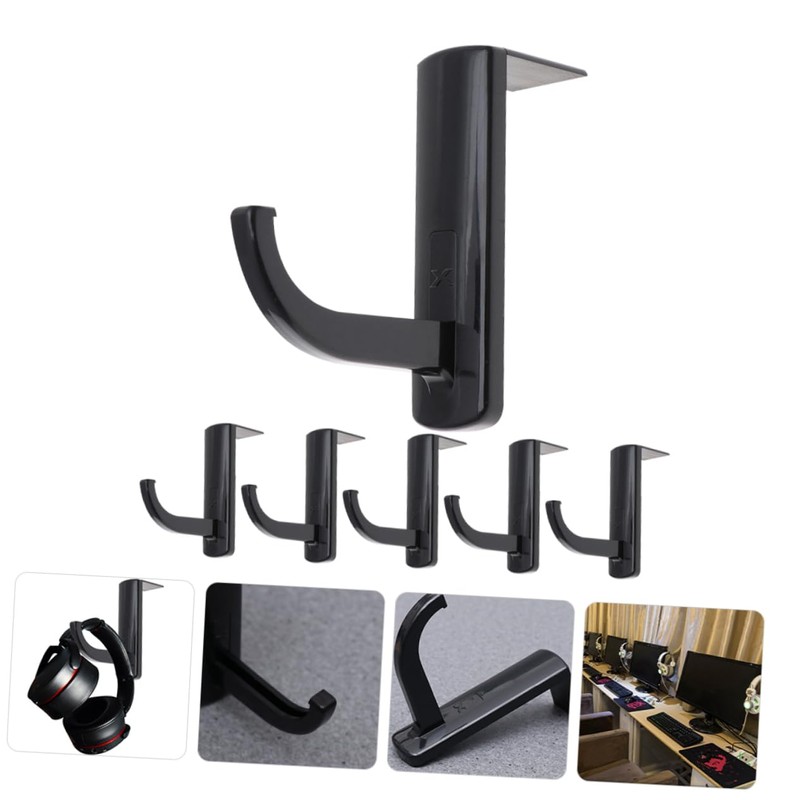 Gadpiparty 6Pcs Headset Hanger for Durable Headphone Stand Rack Sturdy