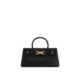 JW PEI Women's Elora Woven Tote Bag - Black