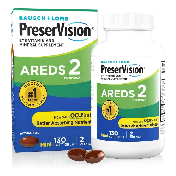 Suplemento de vitaminas y minerales para los ojos Presersion Ares