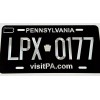 Diamond Etched Products Custom Pennsylvania PA State Car Tag Diamond