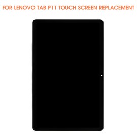 Lenovo Tab P11 / P11 Plus LCD Display for Lenovo Tab P11 Plus TB-J606 TB-J606F Touch Screen Digitizer Assembly + Repair Kit (Black with Frame, 11 Inch)