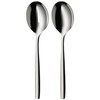 WMF Salatbesteck Edelstahl 25 cm, Salatgabel, Servierlöffel, Cromargan Edelstahl poliert,