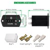 Yooreal DC 6-80V Mechanical Hour Meter Gauge,No Battery Hourmeter for