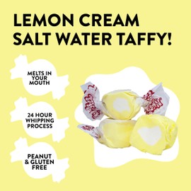 Taffy Town Saltwater Taffy, Lemon Cream, 2.5Lb