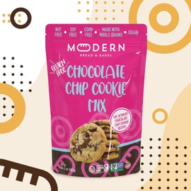 Modern Bread & Bagel Gluten-Free Chocolate Chip Cookie Mix | Certified Gluten Free | Nut Free | Soy Free | Non-GMO | Vegan Friendly | Kosher - 14.2oz. (1 Pack)