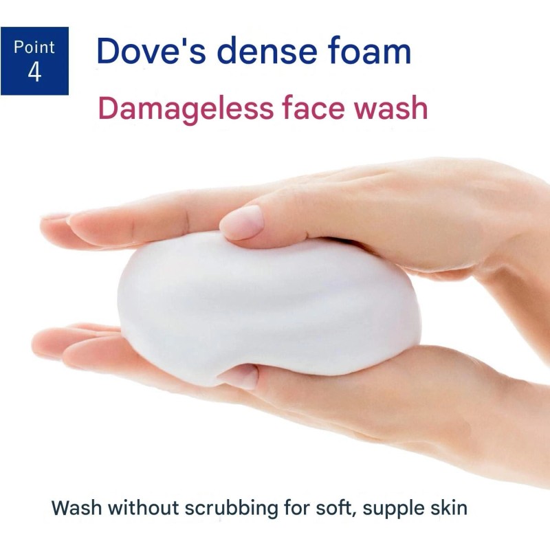 Dove Unilever Dove Facial Cleansing Mousse For Less Visible Pores