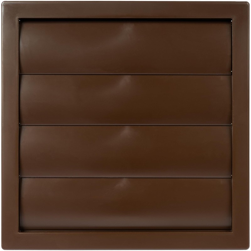Vent Systems 6" Inch Brown Exhaust Vent Cover - Dryer
