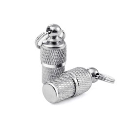 5 Stück Adressanhänger Katzenhalsband Hundehalsband für Katze Hunde ,Halsband Klein Hundemarke Tiermarke Identitäts Anhänger Adressetiketten Pillendose Adresshülse Adresskapsel Id Tag zum Beschriften