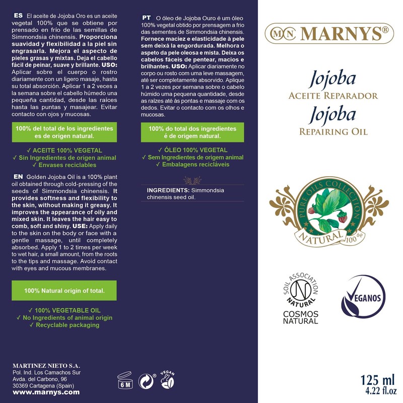MARNYS Body Oil 125ml