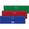 BRUNNEN Querterminbuch Mod. 774 2026 | 326×102 mm, Karton, sortiert