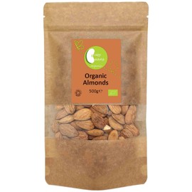 Organic Almonds - Certified Organic - by Busy Beans Organic (500g)