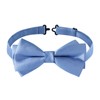 HOULIFE Bow Tie Men's Set - Adjustable Satin Polyester Bow