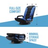 Maple99 Swivel Gaming Floor Chair - Enjoy 6 Different Positions,